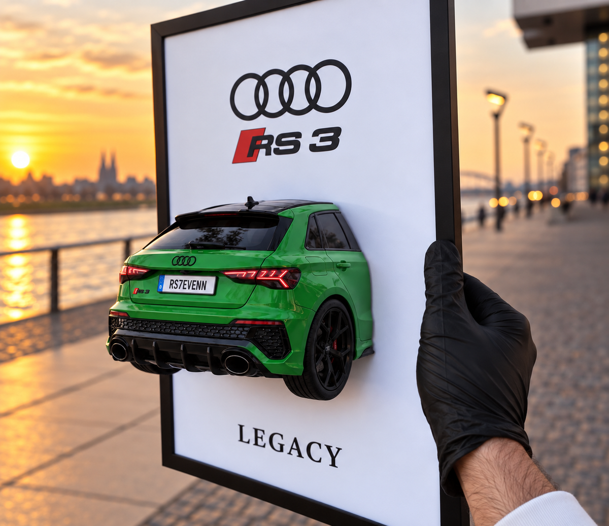 3D Autorahmen AUDI