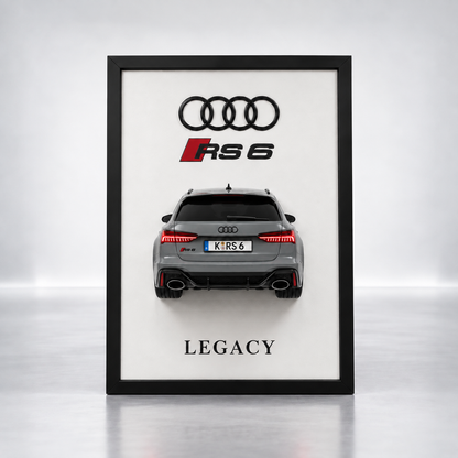 3D Autorahmen AUDI