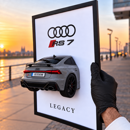 3D Autorahmen AUDI
